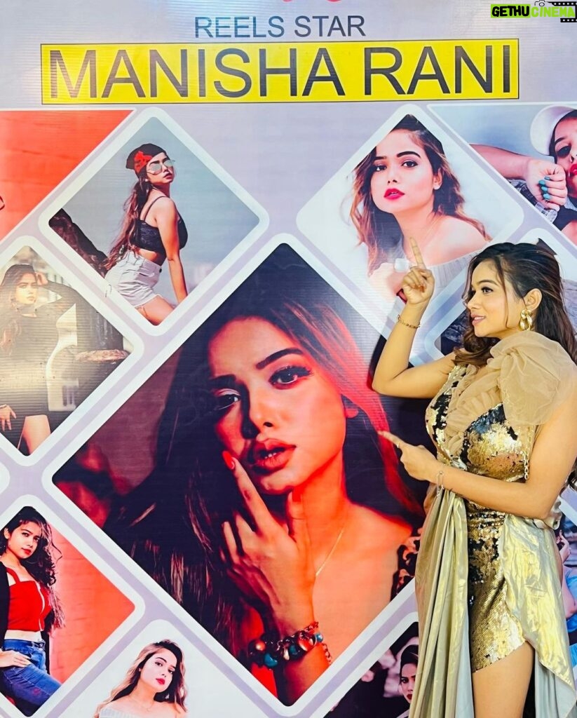 Manisha Rani Instagram - Thanku so much to the entire team of @celebrityface ,specially @irakeshdwivedi ji & to all my loving fans ❤️thanks alot for giving me soooo much love & respect ❤️ Costume designer - @sumanfashionmaker Makeover - @makeoverbymamtasaini Delhi, India