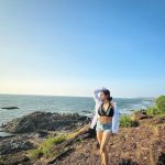 Manisha Rani Instagram - Let the waves hit your feet, let the sand be your seat. 🌊🏖️ 📸 - @rspphotography2000 #goa #beach #manisharani Goa, India