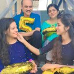 Manjusha Martin Instagram - Touched!!!! Thankful for all those love and support that are showered upon us..Reached one of the milestones..500k YouTube Fam❤️🥰 📸 @binitha_ajith ❤️