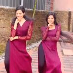 Manjusha Martin Instagram - Fun Reel with my chechy @maneeshamartin1 😚😚 After a long time 😚😚