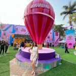 Maryam Zakaria Instagram - Mary lost in the beauty Nykaaland 💕😍 What a lovely event it was 🫶😍 For the first time in India the biggest beauty and lifestyle Festival and I really enjoyed it @nykaaland 💕💕💕 #nykaaland #nykaa #beautybiggestplayground #nykaaland2023 #beauty #makeup #lifestyle