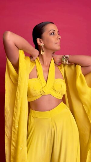 Mugdha Godse Instagram - Strike a pose…. …. ❤️🌹

Styled by @malkit_gill2697 with @sanjamkaur92
Wearing @kalkifashion
Jewellery @ode_jewels @ascend.rohank
Captured by @tridevsudevan
Styling intern #Tanushrreechopra

#fashion #styling #workmode #love #job #fun #gratitude #lemon