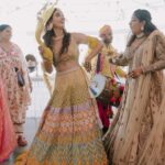 Mukti Mohan Instagram - 🤍✨ Captured by @themadeinheaven Styled by @shreyandurjastyle @shrey_vaishnav_ @urja__amin Outfits : Custom @kalkifashion Mukti : Jewellery @tonoto.in Shoes @fizzygoblet Hair @dwyessh_hairwizard @aaliyahussainhairmakeupcreator Make up @ritickasjalan Host: @djhimanisingh Kunal : Shoes @nauvab.co HMU @nayanhair