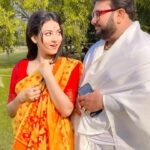 Nabanita Malakar Instagram - Onno kichu 😬🤓😜 @bhattacharyadebayan #roopsagoremonermanush #ragini #newlook #sunbangla #svf #trending #trendingreels #trendingsongs #trend #instagram #instagood #instadaily #nabanitamalakar #nabanitamalakar09 #nabanitamalakarofficial #nabanitamalakardoyel