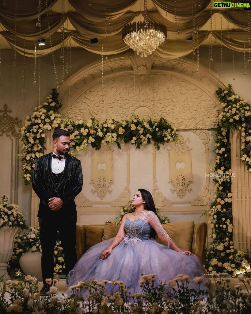 Nakshatra Murthy Instagram - Our little fairy tale wedding ❤ . @vijayviruz 🧿 Decor @vivahhika @mkt.tribe . Camera @momentousfotography