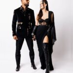 Natasa Stankovic Instagram - Me and mine ♠️❤️ . Outfit @shantanunikhil Jewels @mahesh_notandass Stylist @nikitajaisinghani Photographer @samrat.02