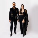 Natasa Stankovic Instagram - Me and mine ♠️❤️ . Outfit @shantanunikhil Jewels @mahesh_notandass Stylist @nikitajaisinghani Photographer @samrat.02