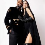 Natasa Stankovic Instagram - Me and mine ♠️❤️ . Outfit @shantanunikhil Jewels @mahesh_notandass Stylist @nikitajaisinghani Photographer @samrat.02