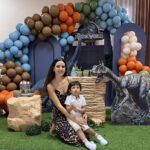 Natasa Stankovic Instagram - Agu turns 2 ❤️ 🦖🦕