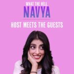 Navya Naveli Nanda Instagram - A little quirky, a little perky, a bit sweet and a lot savage. Welcome to the Bachchan family. Get ready for a roller-coaster ride through the lives of these three fabulous ladies. ♥️ 🎧 Listen in to find out what makes the Bachchans go “What the Hell Navya?!” 🔗 LINK IN BIO Empowered by @bumble_india #IVMPodcasts #WhatTheHellNavya #RoundOfIntroductions