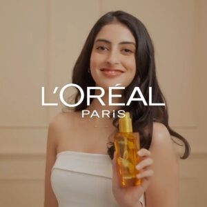 Navya Naveli Nanda Instagram - The L’Oréal Paris Extraordinary Oil Serum is my secret to a good-hair day! ✨

Enjoy soft, shiny, frizz-free hair everyday!