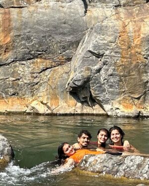 Nidhi Bhanushali Instagram - My (not so little) little sisters decided to come over for their summer vacation and I had me a ball bossing them around 😁
