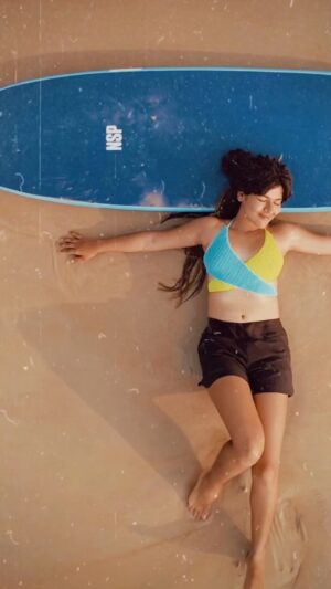 Nidhi Bhanushali Instagram - We’ve spent the past 5 months setting up our next series of what we call ‘The best summer of our lives’. 
And here we are, so so excited to bring it to you guys! 

#ByTheWave 

Any guesses what it’s about? 
Let me know in comments below.
.
.
.
.
.
.
.

📸 : @ishaqbuzz

📍: @surfingindia

🏄🏻‍♀️: @nspsurfnsup

👙: @blujcrochet