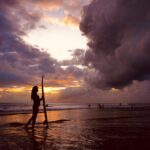 Nidhi Bhanushali Instagram - Happy International Surfing day! Tried the short board for the first time. Caught some white water waves, got slammed by big waves, maybe got a lil ahead of myself but had fun none the less and watched the sun go down rather dramatically. #internationalsurfingday #surfinbali Kuta Bali