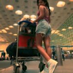 Nidhi Bhanushali Instagram - Okurrr! Ready to take on the world. Time to say goodbye to boring and hello to bold. The all new Reebok x Cardi B collection is here! Exaggerate the everyday. @reebokindia @iamcardib Shop the collection @ shop4reebok.com Chatrapati Shivaji Maharaj International Airport