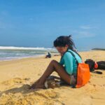 Nidhi Bhanushali Instagram - A wise doggo once said, “when you find shade, big or small, take a nap.” Sasihithlu Beach