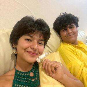 Nidhi Bhanushali Instagram - This Diwali, Home came to me ♥️ 

Love and Light to everyone! 
Happy Diwali 🪔