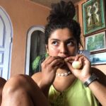 Nidhi Bhanushali Instagram - New tropical fruits unlocked! 1-2 Mangosteen. The most exotic fruit i’ve ever had to opportunity to consume! Found a cart selling it randomly one day in Mangalore and it took our fancy immediately. It also is one of the most expensive fruits I’ve ever bought at ₹400 per kg. because of how rare and difficult to transport it is. 3-4 Red Dragon. Growing up in a fruit fanatic household, white dragon fruit is part of our daily intake but never had i ever eaten a purple one until last week. Oh so tender and so sweet! 5-6 Snake fruit. With the outer shell exactly like that of a snake’s scales and inside not too far away from jackfruit - this fruit, native to Indonesia, is definitely one of its kind. 7 @_ninosaur caught in the moment most probably giving thanks to the universe for make all these fingerlicking delicious fruits! #ninoandfruits