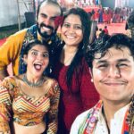 Nidhi Bhanushali Instagram – We got that Navratri Jam on!!! Mumbai, Maharashtra