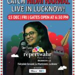 Nidhi Narwal Instagram - Kya aap mohabbat karne ki tehzeeb rakhte hain? Catch Nidhi Narwal live at India’s Most Unique Performing Arts Festival! Dates- 15th to 17th Dec Venue- Fairydale Ground, La Martiniere, Lucknow. Tickets at- Paytm Insider and bookmyshow (Link in bio)