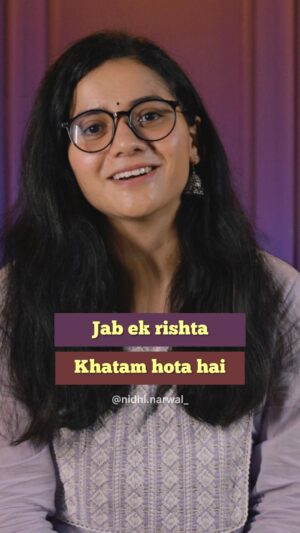 Nidhi Narwal Instagram - Sab khatam nahin hota. Kuch reh jata hai :’) 

#nidhinarwal #lifeofnidhi #jazbaatijantaa #poetry #poemoftheday #hindipoetry #love #poems #poetrycommunity #poetryislife #poetrylovers #poetsociety #spokenword #spokenwordpoetry