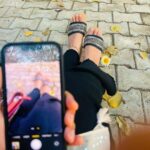 Nidhi Narwal Instagram - Phooling Around much. 🌸🫢 ________ Functionality meets style with Zouk. Zouk effortlessly defines a modern Indian classic. Beautifully handcrafted, Cruelty-free and Proudly Indian products. ✨ _________ Use my coupon code IGNARWAL12 to avail 12% discount on your next Zouk purchase. :D #Zouk #ZoukOnline #Handcrafted #ProudlyIndian #CrueltyFree