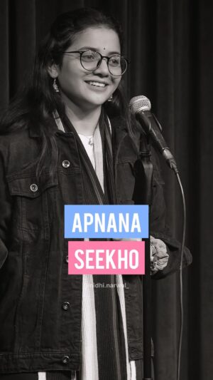 Nidhi Narwal Instagram - Seekho! :) 

#nidhinarwal #lifeofnidhi #seekho #poetry #poems #youtube
