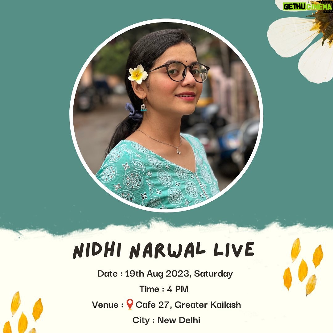 Nidhi Narwal Instagram - I’m so sooo happy to be doing a show on my ...