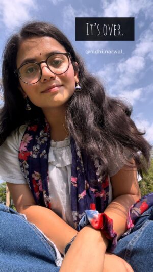 Nidhi Narwal Instagram - It’s never just as simple as “it’s over” ❤️‍🩹

#lifeofnidhi #nidhinarwal #nidhinarwalpoetry #poetry #poems #poem #love #spokenword #poetrycommunity #poetsofinstagram #hindipoetry
