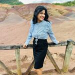 Niharika Dash Instagram –  Seven Coloured Earths, Charamel, Mauritius