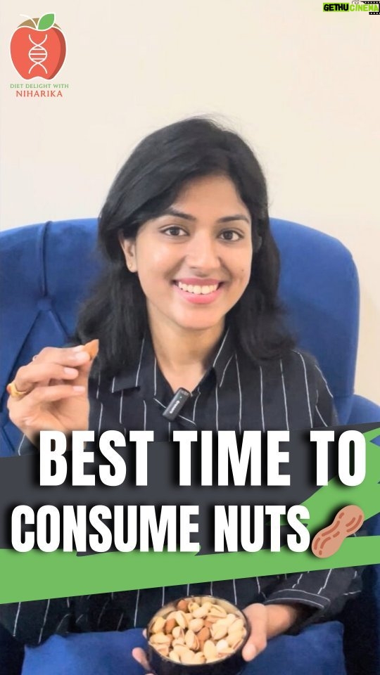Niharika Dash Instagram - Hope you are now clear about the ideal time to consume nuts to get the most Nutritional Benefit out of it.❤️ If you want a customized Homemade Diet plan, WhatsApp us at +917815072347. Also, Connect Us On: 👉Facebook: https://www.facebook.com/DietdelightwithNiharika 👉Instagram: https://www.instagram.com/dietdelightwithniharika/ 👉Youtube: https://www.youtube.com/@dietdelightwithniharika4069 👉Twitter: https://twitter.com/NiharikaDash14 👉LinkedIn: https://www.linkedin.com/in/niharika-dash-326435212/... 👉Websites: https://www.dietdelightwithniharika.in/ #nuts #nutsmilk #almonds #peanuts #seeds #nuts #nutsbenefits #fitnessreels #fitnessjourney #weightloss #weightlosstransformation #naturalweightloss #fitnessaddict #weightlossjourney #indianfood #fitness #pcod #weightloss #foodmemes #HealthyEating #WellnessJourney #StayHealthy #nutrition #dietdelightwithniharika ODISHA