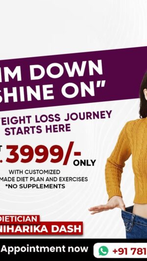 Niharika Dash Instagram - Lose your stubborn belly Fat with our Customized Diet Plan and exercises – No Supplements in just 75 Days!

 WhatsApp at +917815072347 Now! ✅ Just at Rs.3999/-

Decide what you want for your future, work on your Real assets, and Reduce your Belly Fat.

🌟SPECIAL Offer! 🌟
🌟VALID TILL 15th December 2023🌟

Join our exclusive program and embark on a transformative path to better nutrition! 💪

📌 Limited-Time Offer Includes:
✅ Personalized Nutrition Plans and Exercises.
✅ Expert Guidance from Dietitian Niharika Dash
✅ Delicious and Healthy Recipes
✅ Weekly Check-Ins to Track Progress
✅ And More!

Don’t miss out on this fantastic opportunity and Avail this offer! Click on the “Message What’s App Button, Connect with Us, and get started today. 📩

Also, Connect Us On:
👉Facebook: https://www.facebook.com/DietdelightwithNiharika
👉Instagram: https://www.instagram.com/dietdelightwithniharika/
👉Youtube: https://www.youtube.com/@dietdelightwithniharika4069
👉Twitter: https://twitter.com/NiharikaDash14
👉LinkedIn: https://www.linkedin.com/in/niharika-dash-326435212/...
👉Websites: https://www.dietdelightwithniharika.in/

#weightloss #weightlossdiet #happyclients #clientsreview #cutomerreview #HealthIssues #Hypothyroidism #Obesity #Infertility #ConceiveNaturally #ThyroidControl #CustomizedDietPlan #CustomizedHomemadeDietplan #HomemadeDiet #Exercise #pcod #pcos #nutrition #HealthyEating #healthylifestyle #BalancedDiet #HealthyLifestyle #NutritionTips #dietdelightwithniharika