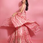 Nimrat Kaur Instagram - A girl’s gotta twirl!!! 💗🌸💞 HMU : @shraddhamishra8 assisted by @bharatlimba.hmu Outfit : @label_anushree Earrings & Bangles : @koharbykanika Ring : @ishhaara @ascend.rohank Styling : @shaleenanathani Styling team : @vasudhaguptaa @simrankumar19 Photographer : @visualaffairs_va #promotions #BossBabeBela♠️ #BelaDiaries❤️‍🔥 #SajiniShindeKaViralVideo @maddock