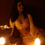 Nisha Guragain Instagram - Spreading Diwali vibes! ...🪔 📷- @faizialiphotography Location- @fzyfuzionstudio MUA- @makeupbybharti