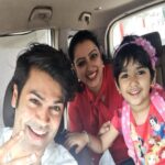 Nisha Krishnan Instagram - Holiday time with family ❤❤ Off to Mumbai.... #mumbai #lovelifelaughter #GaneshNisha #travel #holidays