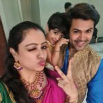 Nisha Krishnan Instagram - Family is like a 'hot Chocolate fudge' ... mostly 'sweet' with a few 'nuts' 😜🤣❤❤ #myfamily #lovelifelaughter