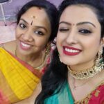 Nisha Krishnan Instagram - Zeetamil Tamizha Tamizha photo dump 😁 It's was so good to see all of them after long time! Not so good when we got roasted by our family members 😅😬🙈 it was an interesting topic! I'll update when the show goes live! #zeetamil #tamizhatamizha