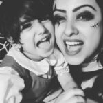 Nisha Krishnan Instagram - Happy Halloween 🎃 🤪 from Maasha and the Witch 🧙‍♀️ 👻 #Halloween #halloweenparty #halloweencostume #halloweenwithfriends