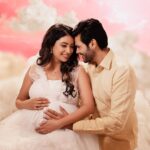 Nisha Krishnan Instagram - The warmth of togetherness adds to the health of the baby to be born in no small measure 🩷 • Studio & Maternity Gown - @artista_propshop •MUA- @kaviyaartistry_off •Outfit for @talk2ganesh - @his_studio • Creative set up - @vermiliondecors • Concept & Photography 📸 - @toddlersbyzerogravity . For bookings, contact: +919840767566 https://zerogravity.photography Shot on @canonindia_official . . . #love #maternity #bliss #pregnant #couple #happy #awaiting #instagood #zerogravityphotography Zero Gravity Photography