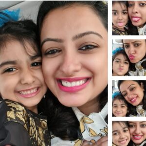 Nisha Krishnan Instagram - Momma daughter time 😁😁

#mommadaughter # toddler #justbeingus