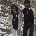 Nisha Krishnan Instagram - ❄️🤍🫶 #ladakh #snow