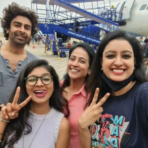 Nisha Krishnan Instagram - Team MY3 ❤️❤️❤️

Had a blast working with these wonderful ppl ✨️
Miss the entire team 🥲

@ihansika @shanthnu @themugenrao @jananihere_
@theabishekkumar
@sakthii___ @monabedre @vjpaaru @bharath0812 

#my3 #hotstar #webseries