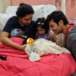 Nisha Krishnan Instagram - As u wrap ur little fingers around my hand... A high within me, I may never fully understand... Cos the roles I have played in life may be many ... But that of a 'Father' is uncomparable to any... Welcome to our world 😍 Nisha & Me are blessed with a baby boy this Morning. It was a normal delivery & both mom and baby are doing well..we all are over the moon with joy and thank each of u for ur love, blessings and prayers ❤❤ #newborn #parenthood #feelinghigh #fatherhood #unconditionallove