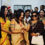 Nishita Goswami Instagram - Grand Opening of MPJ Jewellers at Borpeta Road ( Assam) Beautiful and unique collections by MPJ Jewellers . Visit the store to explore more 🙏 My best wishes to the entire Team #jewellery #mpjewelry #collection #goldjewellery #daimond #borpetaroad