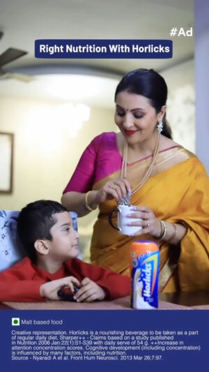 Nishita Goswami Instagram - #Ad This Durga Puja, I’m witnessing my little Rivaan bloom into an absolute legend! 🌼 From bringing down the pujo outfits,lending a hand with the kitchen’s heavy artillery ,to reciting mantras like a pro, he’s the ultimate Pujo Superstar in our home! 🙌💪📖

And the secret sauce behind his incredible journey? It’s got to be Horlicks that fuels his growth and enthusiasm! 🌟🥛

Every kid has a chance to shine bright like Rivaan in their para! ✨🏆.Horlicks is hosting the ultimate Pujo Superstar contest in multiple pandals across the city. 

Check out the list below to check out the pandals across the city, participate and standa a chance to win exciting prizes!  🌠🌆

https://bit.ly/horlicks_pujosuperstar