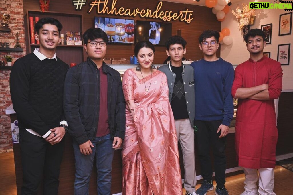 Nishita Goswami Instagram - Grand Opening of 7th Heaven Bakery and 7th Avenue Waffles opposite Hub Mall. Celebrate the special moments with 7th Heaven Bakery @7th_heaven_hatigaonrd @7thheavendesserts