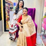 Nishita Goswami Instagram - Launch of Assam Fashion Hub Jagiroad. A beautiful showroom of Mekhela Sador and Assamese Jewellery . My best wishes to the entire team of Assam Fashion Hub . . . #mekhelasador #mekhela #boutique #jagiroad