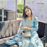 Nitanshi Goel Instagram - BOMBAY TIMES FASHION WEEK ✨ Styled by @stylingcityy Wearing :- @readiprintfashions @indianweddingsaree Jewellery @om_jewellers #nitanshigoel #nitanshi #nitanshians #btfw2023 #laapataaladies Bombay times Fashion week