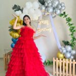Nitanshi Goel Instagram - Happy 15th Birthday to me♥️✨ . 👗 @the_adhya_designer Event managed by @asquaremedia786 Decor- @all_grand_events 🎂@mariyams_cakery . #15thbirthday #happybirthday #nitanshigoel Its My Birthday