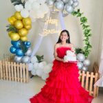 Nitanshi Goel Instagram - Happy 15th Birthday to me♥️✨ . 👗 @the_adhya_designer Event managed by @asquaremedia786 Decor- @all_grand_events 🎂@mariyams_cakery . #15thbirthday #happybirthday #nitanshigoel Its My Birthday